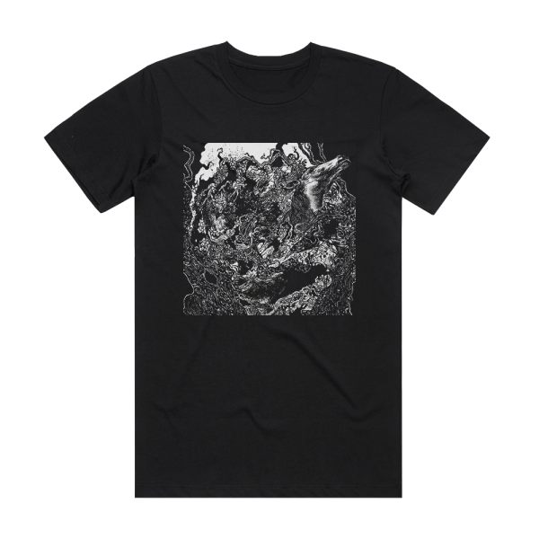 Wildernessking The Writing Of Gods In The Sand Album Cover T-Shirt Black