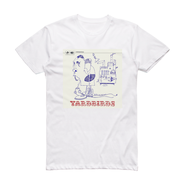 The Yardbirds The Yardbirds Album Cover T-Shirt White