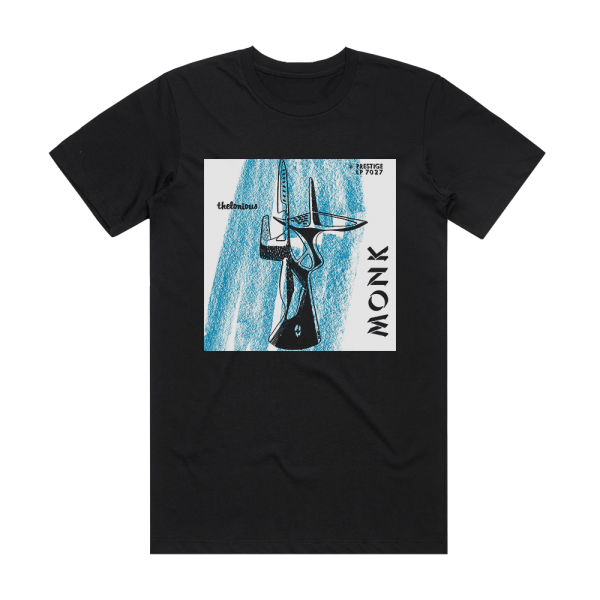 Thelonious Monk Thelonious Monk Trio Album Cover T-Shirt Black