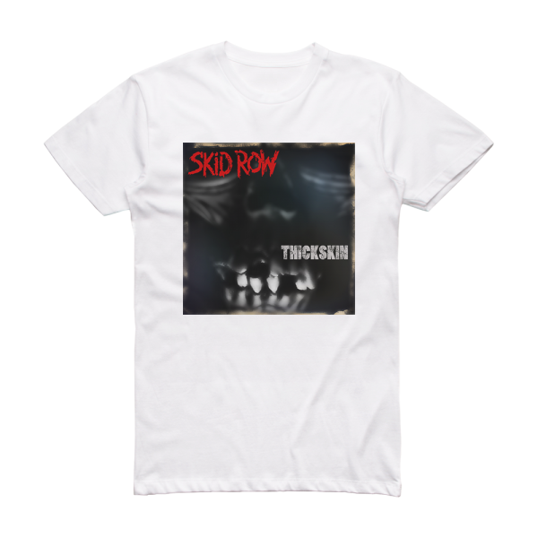 Skid Row Thickskin Album Cover T-Shirt White