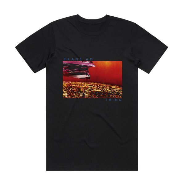 Trans Am Thing Album Cover T-Shirt Black