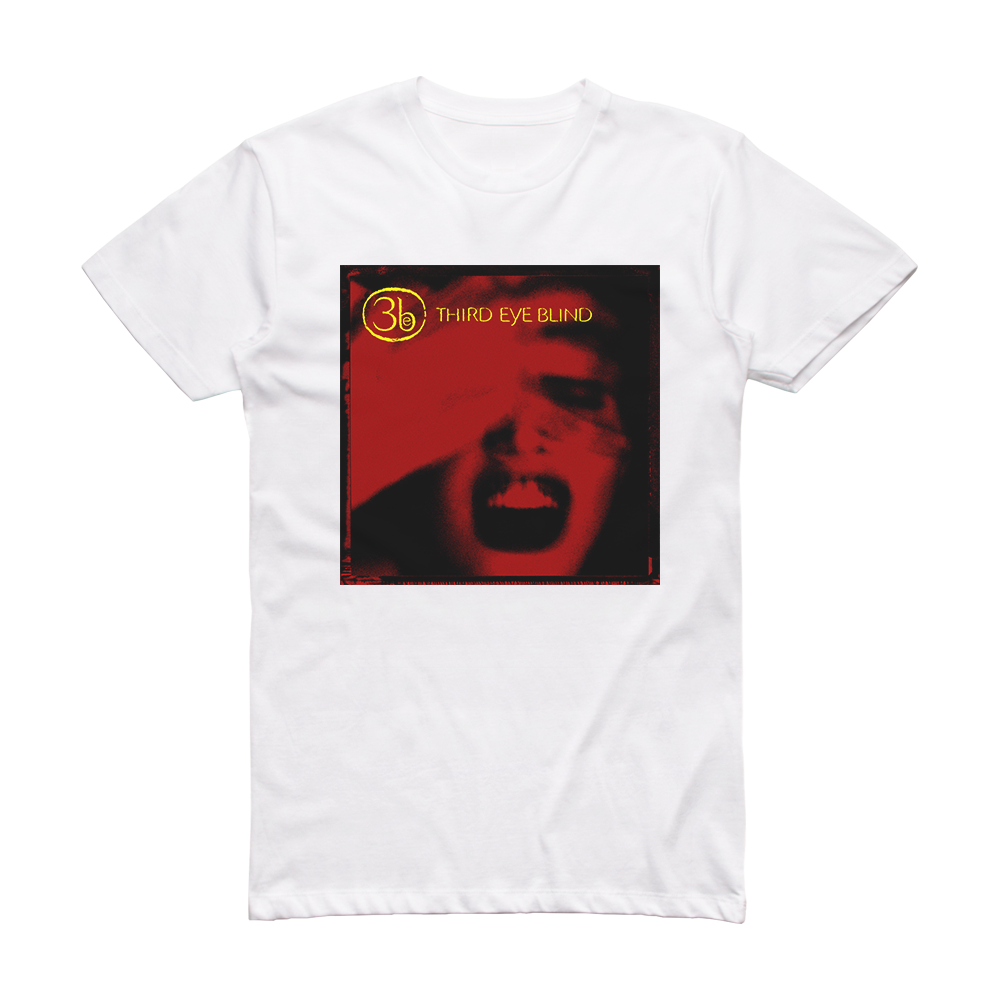 Third Eye Blind Third Eye Blind 2 Album Cover T Shirt White Album