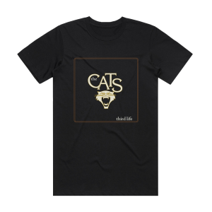 The Cats Third Life Album Cover T-Shirt Black
