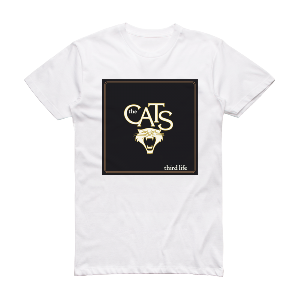 The Cats Third Life Album Cover T-Shirt White
