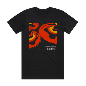 Reverend and The Makers Thirty Two Album Cover T-Shirt Black