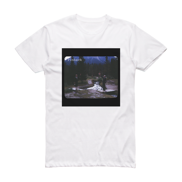 Pinback This Is A Pinback Cd Album Cover T-Shirt White