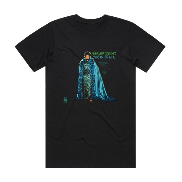 Shirley Bassey This Is My Life 2 Album Cover T-Shirt Black