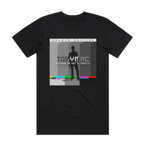 tobyMac This Is Not A Test 2 Album Cover T-Shirt Black