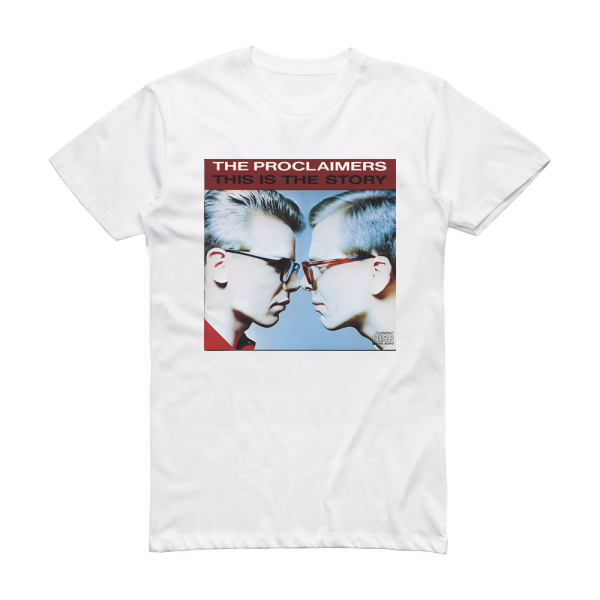 The Proclaimers This Is The Story Album Cover T-Shirt White