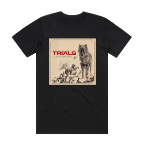 Trials This Ruined World Album Cover T-Shirt Black