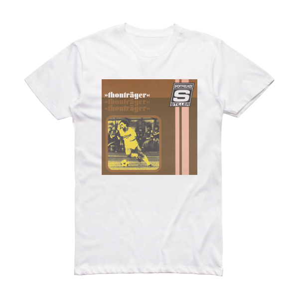 Sportfreunde Stiller Thontrger Album Cover T-Shirt White