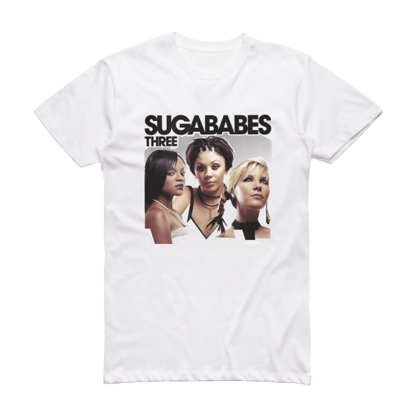 Sugababes Three Album Cover T-Shirt White