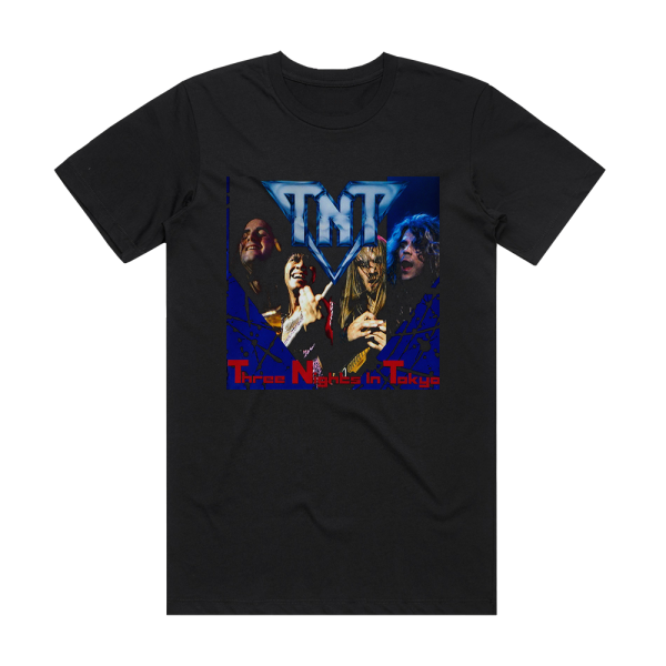 TNT Three Nights In Tokyo Album Cover T-Shirt Black