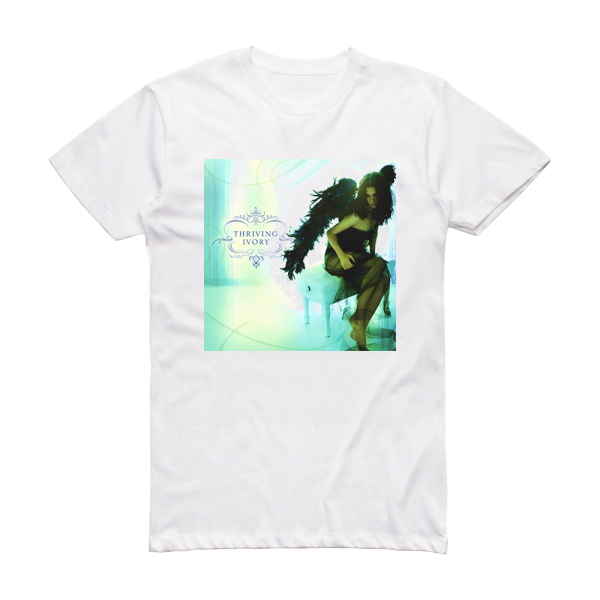 Thriving Ivory Thriving Ivory Album Cover T-Shirt White