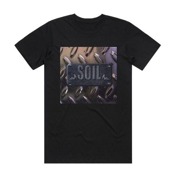 SOiL Throttle Junkies Album Cover T-Shirt Black