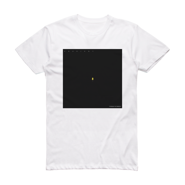 Prurient Through The Window Album Cover T-Shirt White