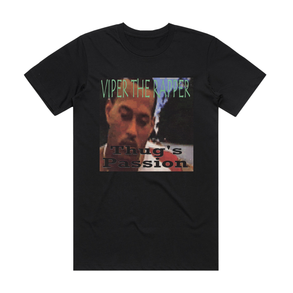 Viper Thugs Passion Album Cover T-Shirt Black