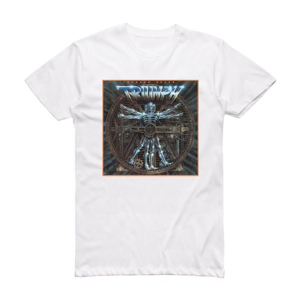 Triumph Thunder Seven Album Cover T-Shirt White