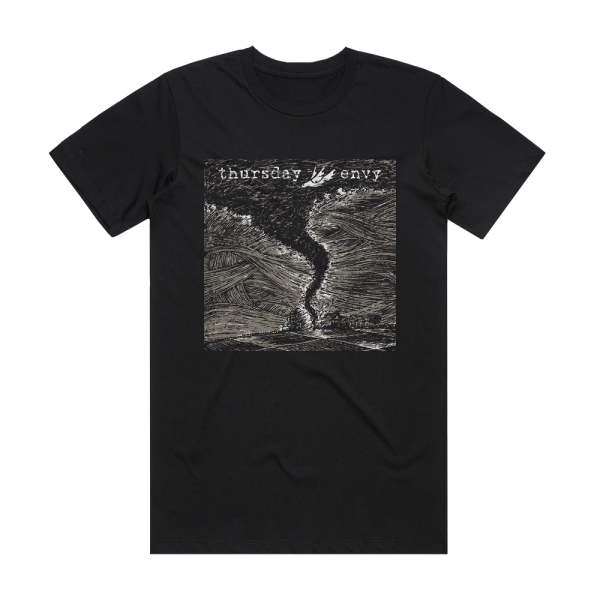 Thursday Thursday Envy Album Cover T-Shirt Black