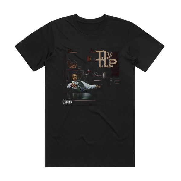 T I Ti Vs Tip 2 Album Cover T-Shirt Black