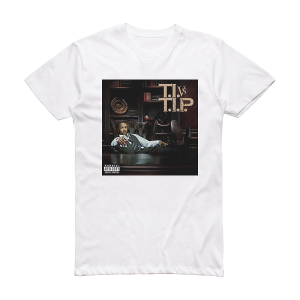 T I Ti Vs Tip 2 Album Cover T-Shirt White