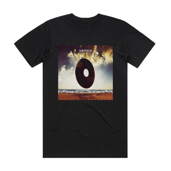 Sub Focus Tidal Wave Album Cover T-Shirt Black