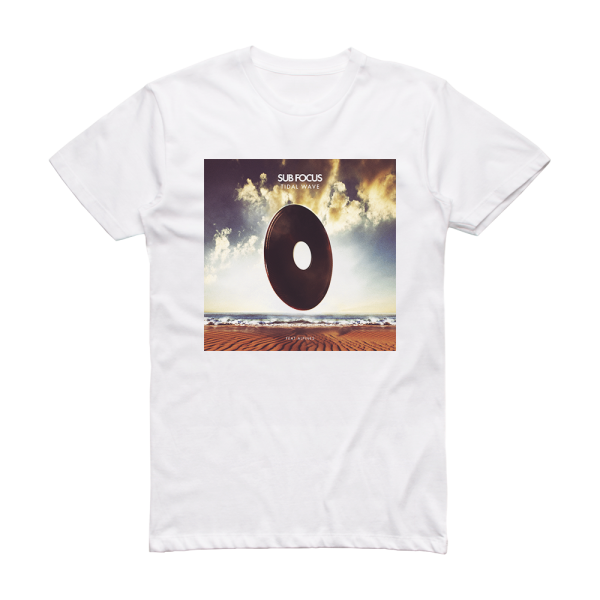 Sub Focus Tidal Wave Album Cover T-Shirt White