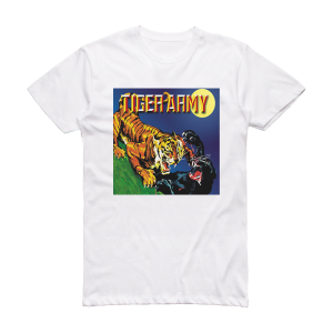 Tiger Army Tiger Army Album Cover T-Shirt White