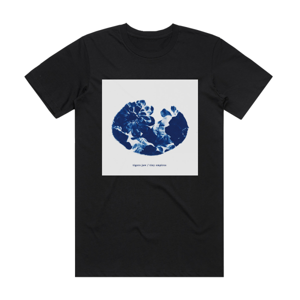 Tigers Jaw Tigers Jawtiny Empires Split 7 Album Cover T-Shirt Black