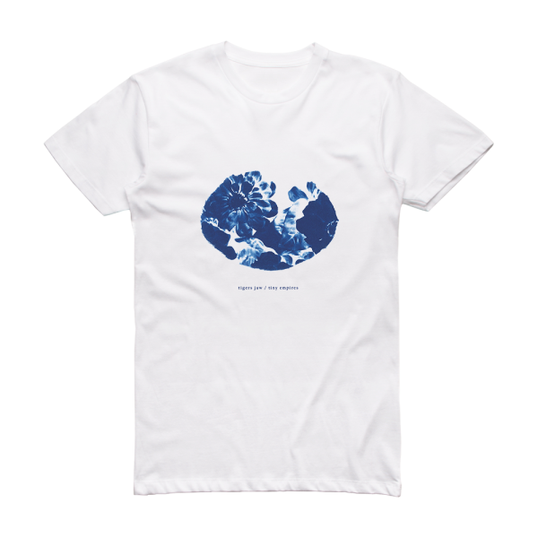 Tigers Jaw Tigers Jawtiny Empires Split 7 Album Cover T-Shirt White