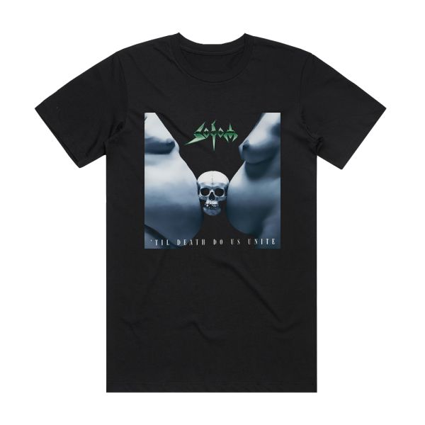 Sodom Til Death Do Us Unite Album Cover T-Shirt Black