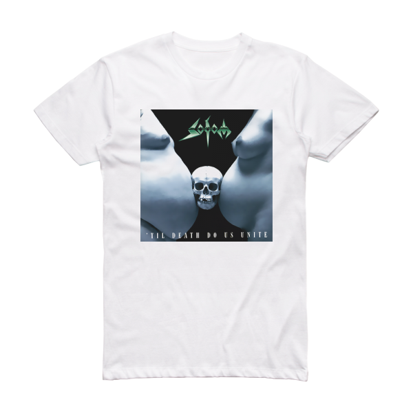 Sodom Til Death Do Us Unite Album Cover T-Shirt White