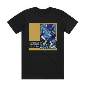 Potshot Till I Die Album Cover T-Shirt Black