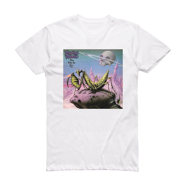 Praying Mantis Time Tells No Lies Album Cover T-Shirt White