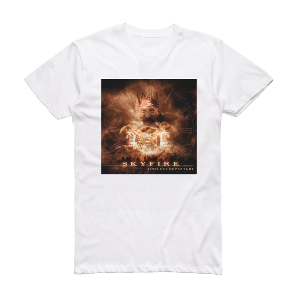 Skyfire Timeless Departure Album Cover T-Shirt White