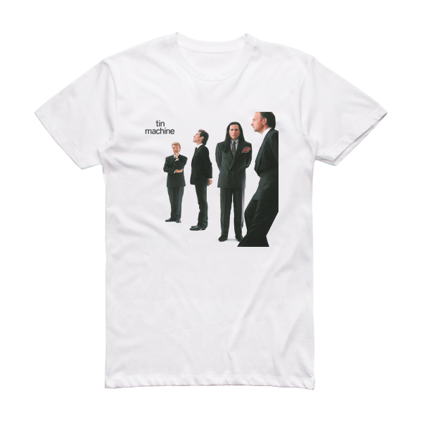 Tin Machine Tin Machine Album Cover T-Shirt White