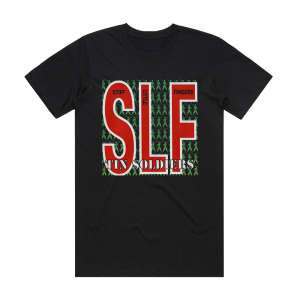 Stiff Little Fingers Tin Soldiers Album Cover T-Shirt Black