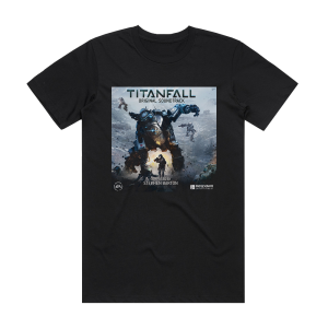 Stephen Barton Titanfall Original Soundtrack Album Cover T-Shirt Black