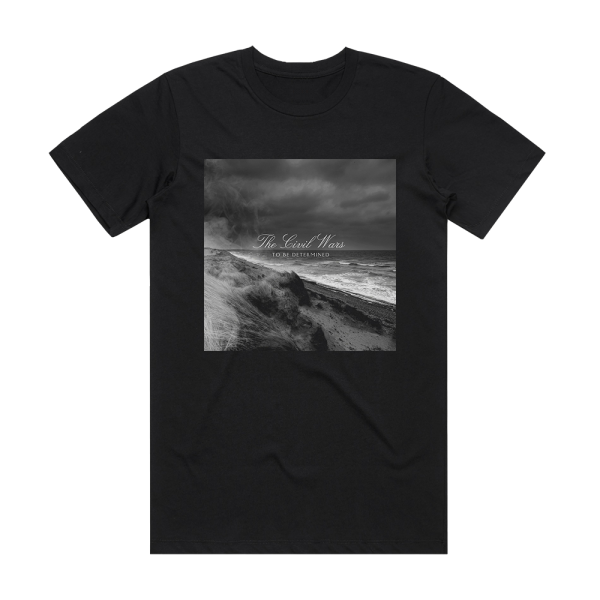 The Civil Wars To Be Determined Album Cover T-Shirt Black