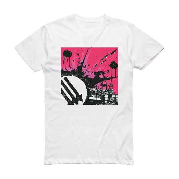 Strike Anywhere To Live In Discontent Album Cover T-Shirt White