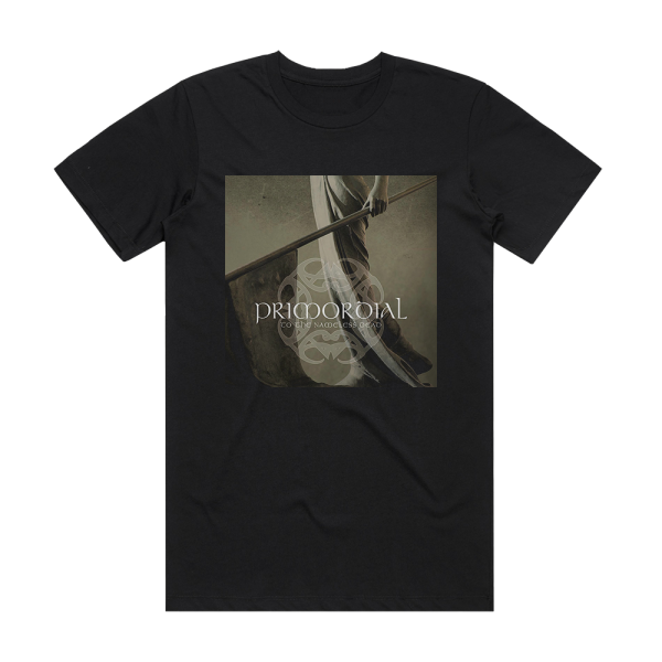 Primordial To The Nameless Dead 1 Album Cover T-Shirt Black