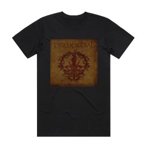 Primordial To The Nameless Dead 2 Album Cover T-Shirt Black