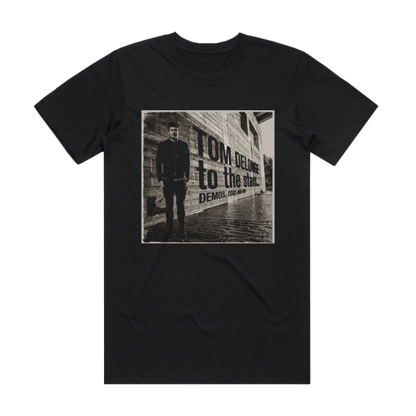 Tom DeLonge To The Stars Demos Odds And Ends Album Cover T-Shirt Black