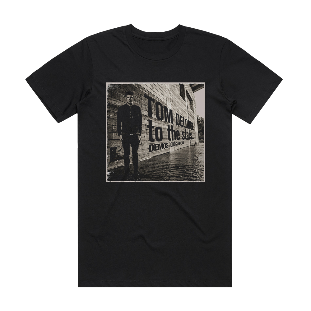 Tom DeLonge To The Stars Demos Odds And Ends Album Cover T-Shirt Black ...