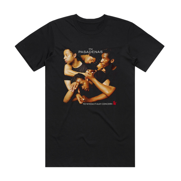 The Pasadenas To Whom It May Concern Album Cover T-Shirt Black