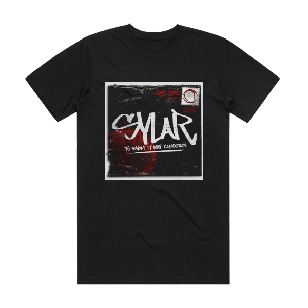 Sylar To Whom It May Concern Album Cover T-Shirt Black