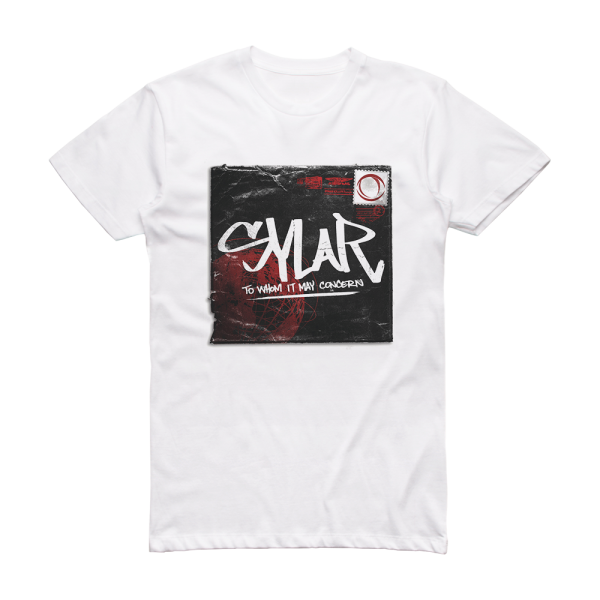 Sylar To Whom It May Concern Album Cover T-Shirt White