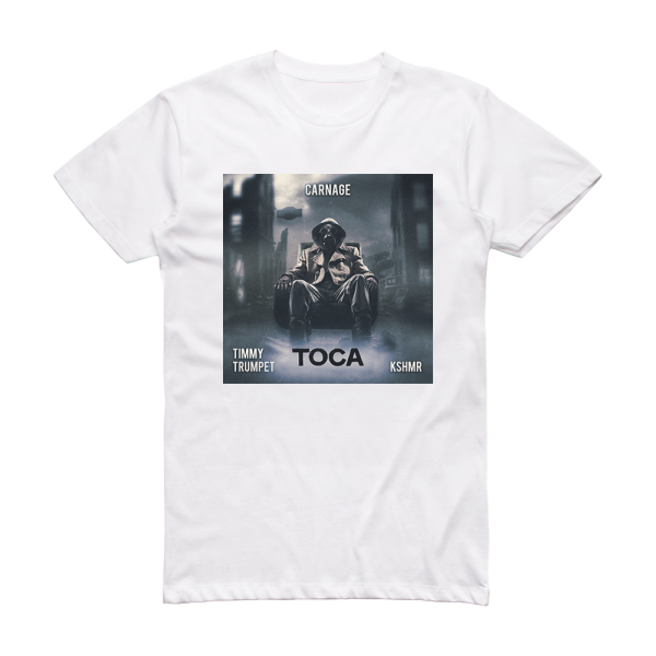 Timmy Trumpet Toca Album Cover T-Shirt White