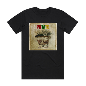 Potato Todo El Rato Album Cover T-Shirt Black