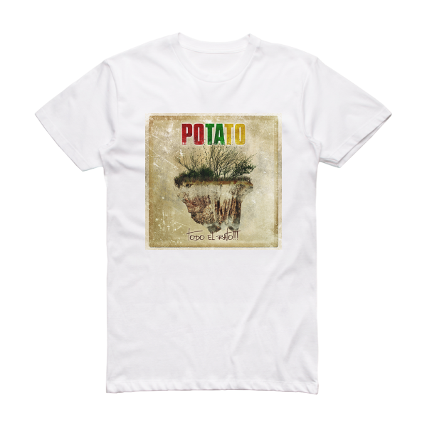 Potato Todo El Rato Album Cover T-Shirt White